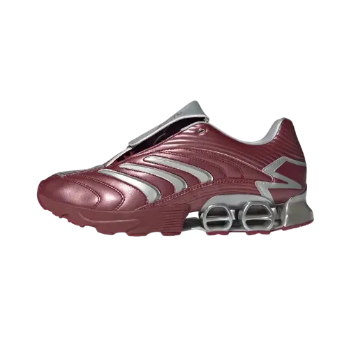 adidas Predator Megaride Collegiate Burgundy Silver Metallic Light Grey