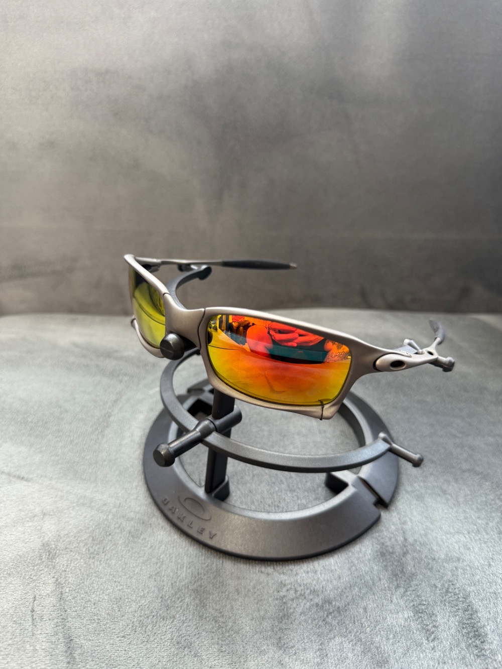 Óculos Oakley X-Squared Metal Ruby — Único, Usado