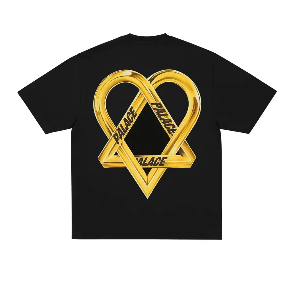 palace skateboards パレス　him ヒム　tee tshirt HIM x Palace Camiseta Black - Droper