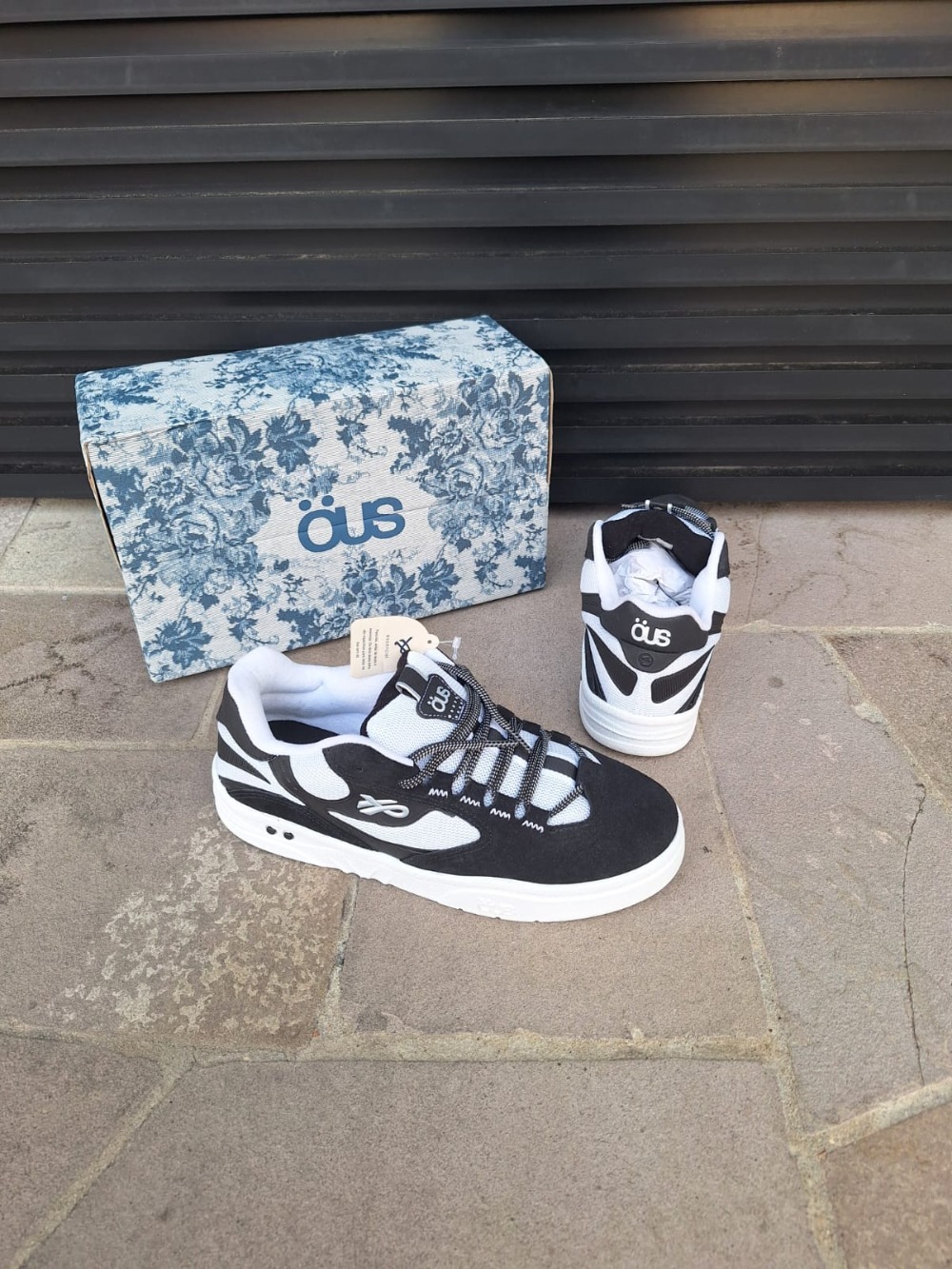 Ous Fluente GTX Essencial Preto Branco