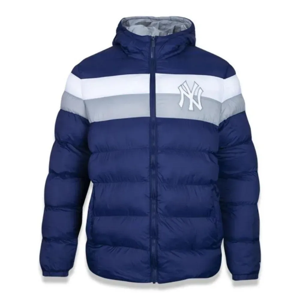 Jaqueta Puffer New Era New York Yankees Core Big Navy - Droper