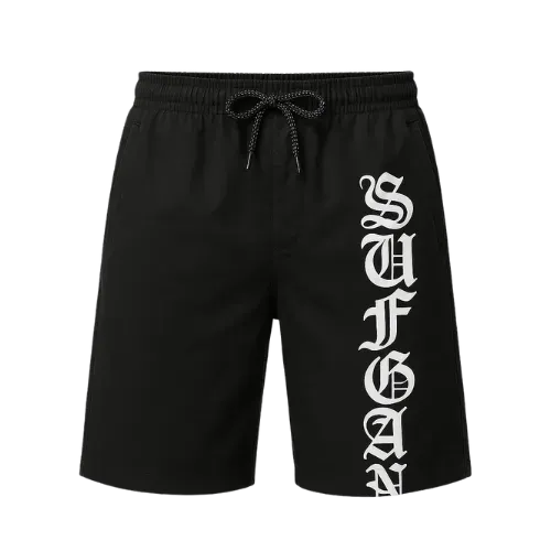 Sufgang x Starter Shorts Collab Black