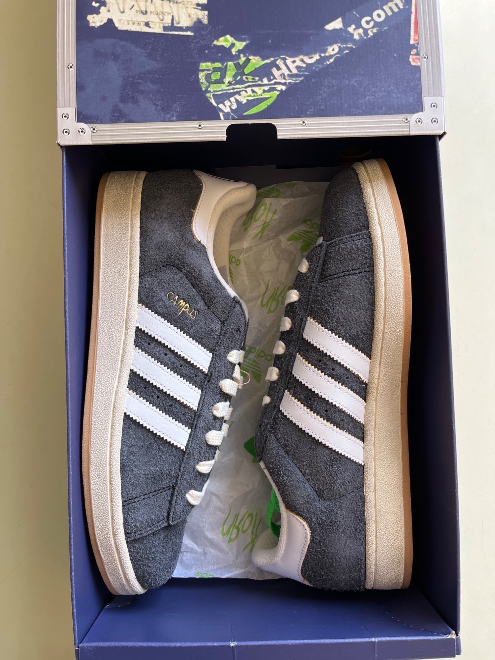 Korn x adidas Campus 2.0 Carbon