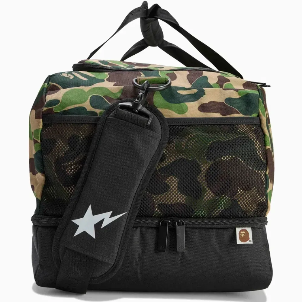 BAPE x adidas Bolsa Travel 56.9L Green - Droper