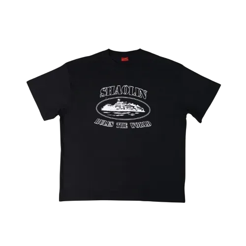Camiseta Corteiz Alcatraz Shaolin Black