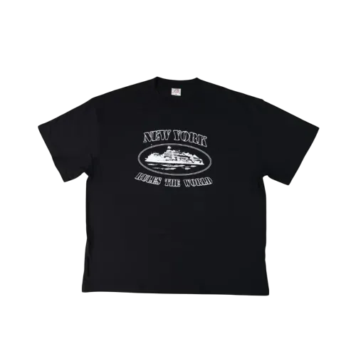 Camiseta Corteiz Alcatraz Shaolin Black - Droper