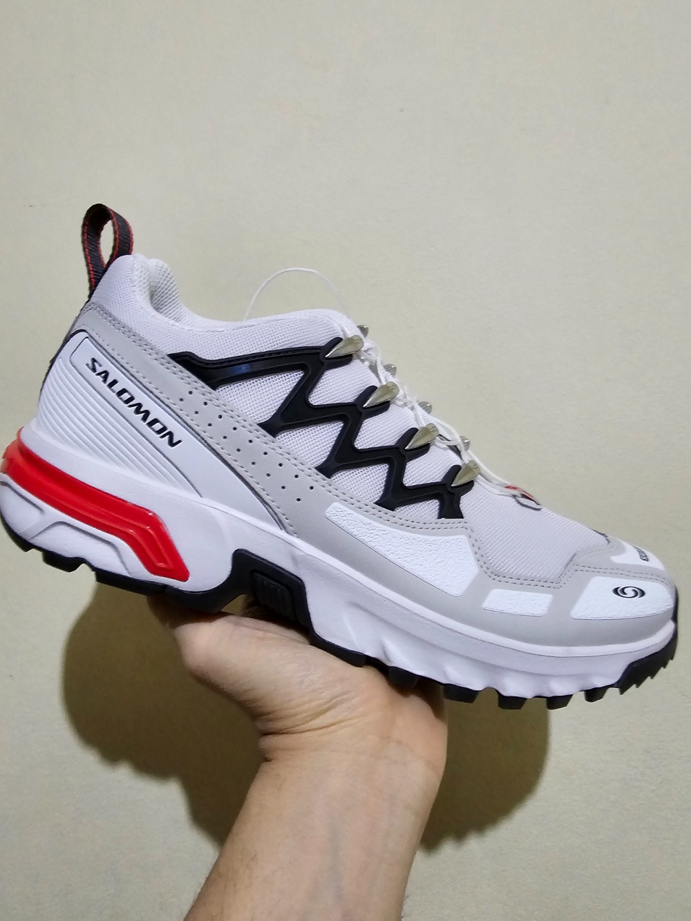 Salomon ACS+ Lunar Rock Poppy Red