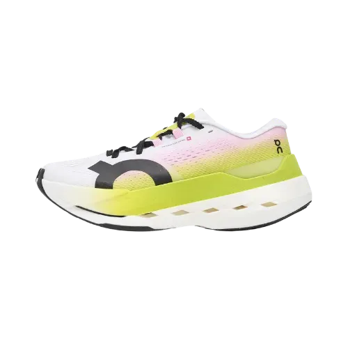 On Running Cloudboom Max White Yellow