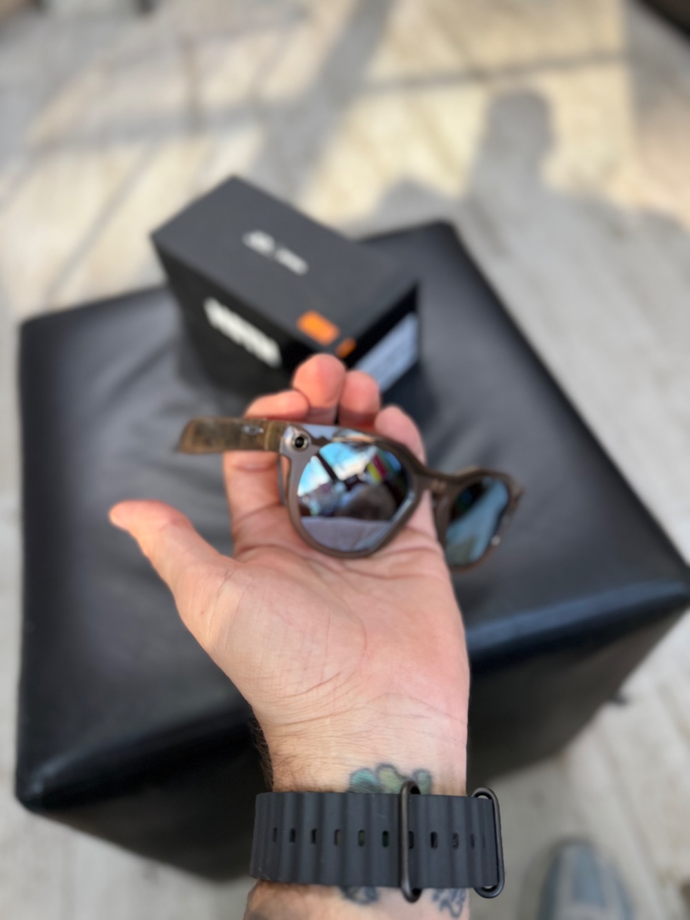 Oakley HSTN Meta Brown Smoke