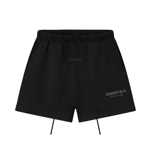 Shorts Fear of God Essentials Soccer Fleece Sweat Abbey Stone - Droper