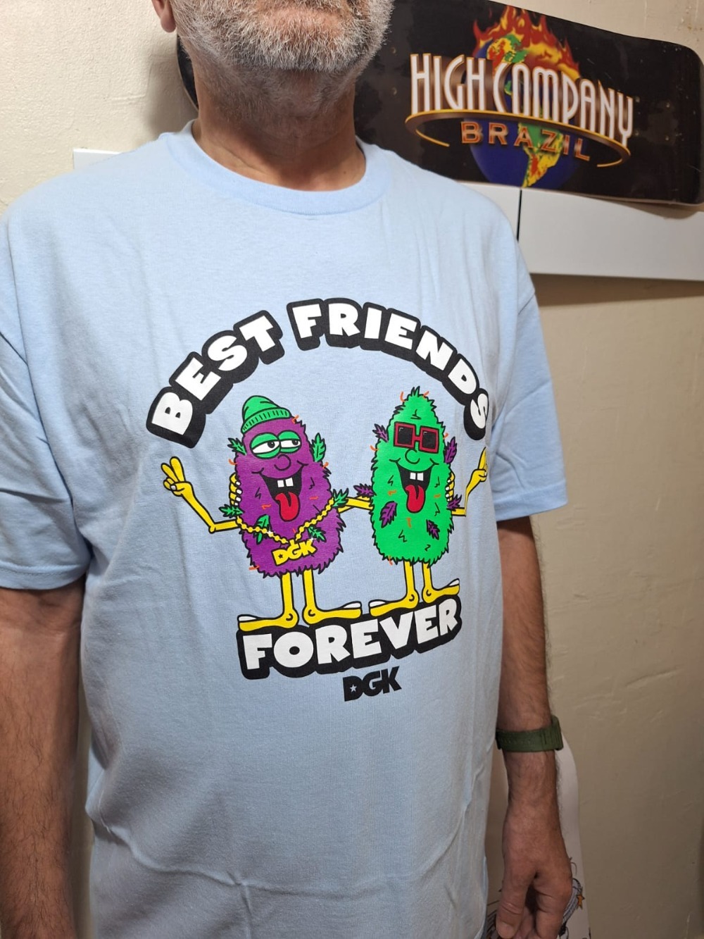 Camiseta DGK Buds Azul