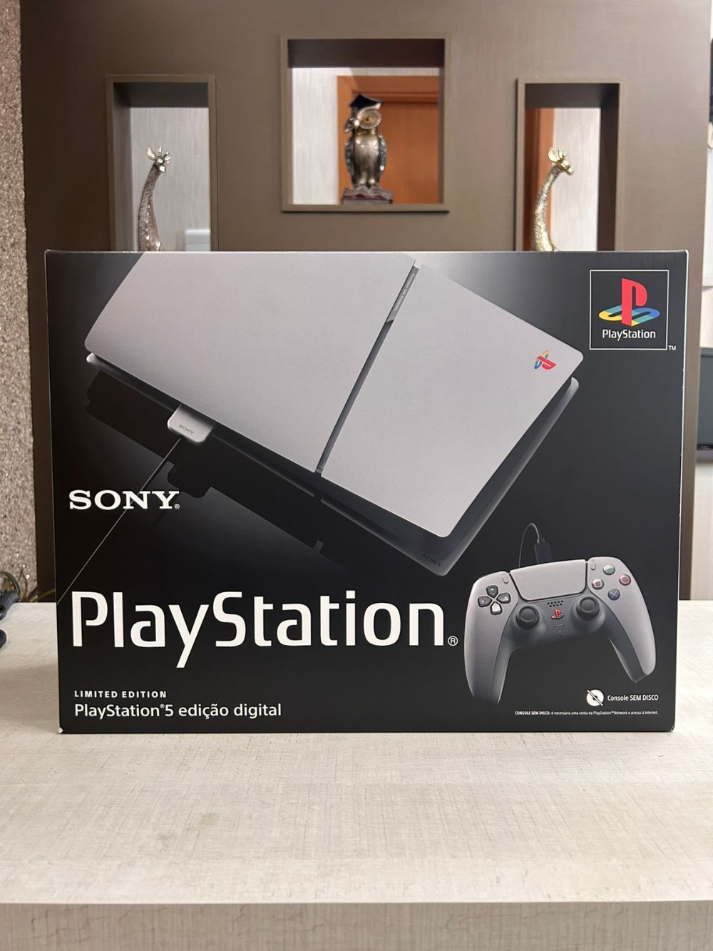 Pacote Sony PlayStation 5 Slim Digital 30º Aniversário Edição Limitada