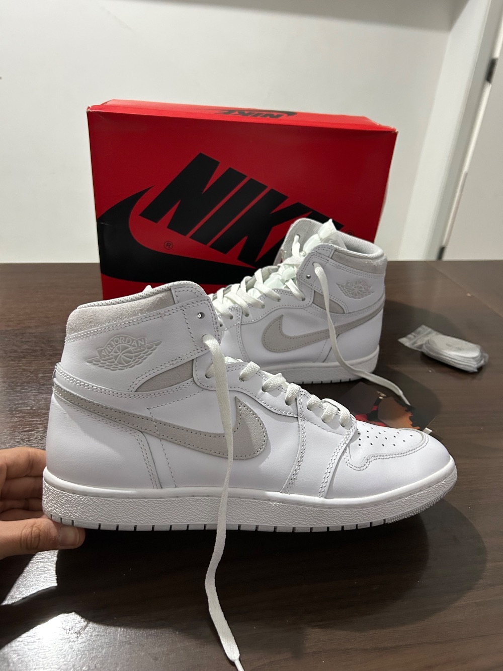Air Jordan 1 High '85 Neutral Grey — 44, Usado