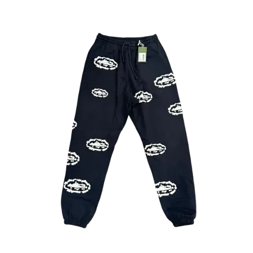 Denim Tears x Corteiz Calça Black