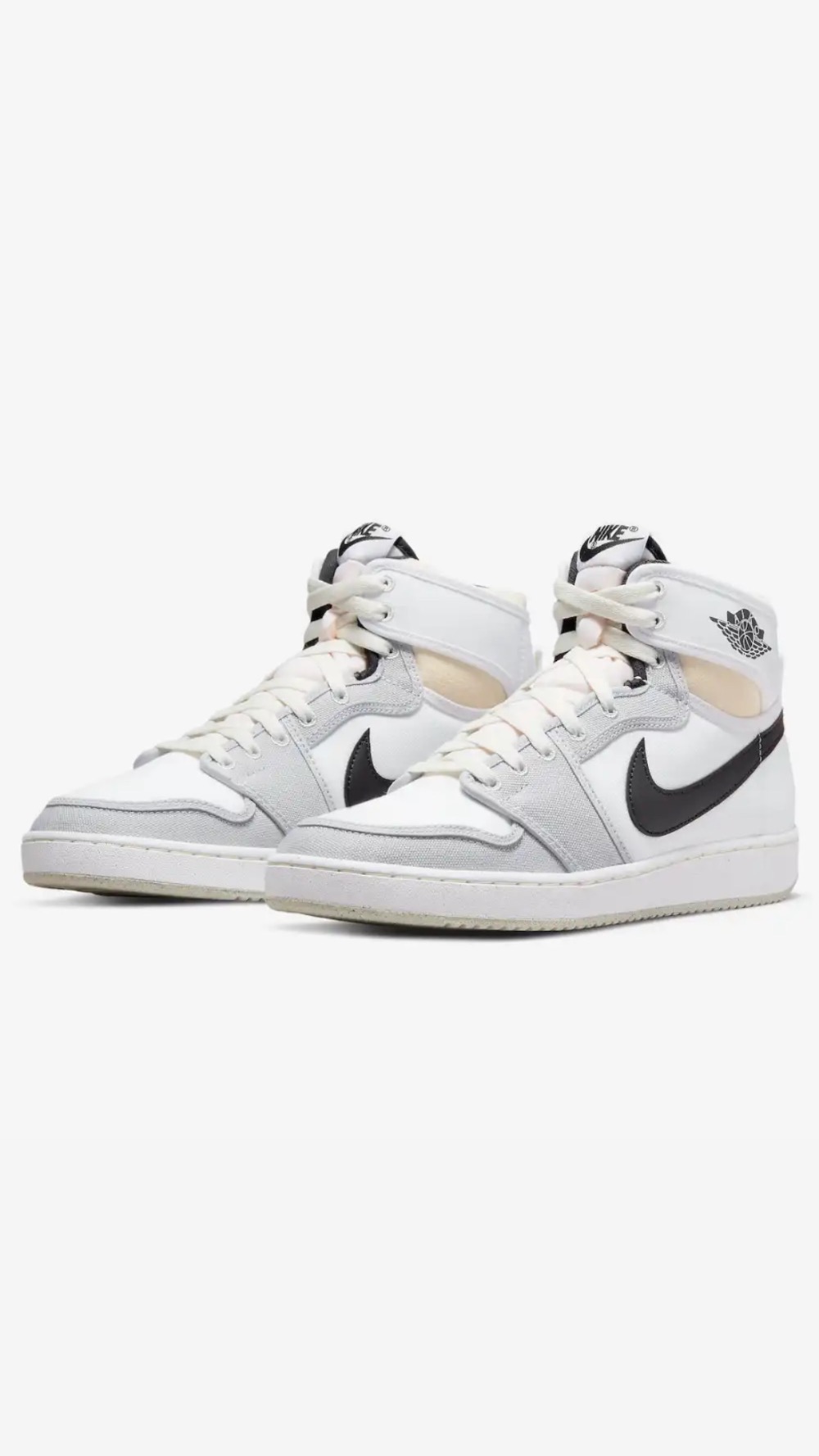 Air Jordan 1 KO Grey/White — 40 / 41 / 42 / 43, Novo