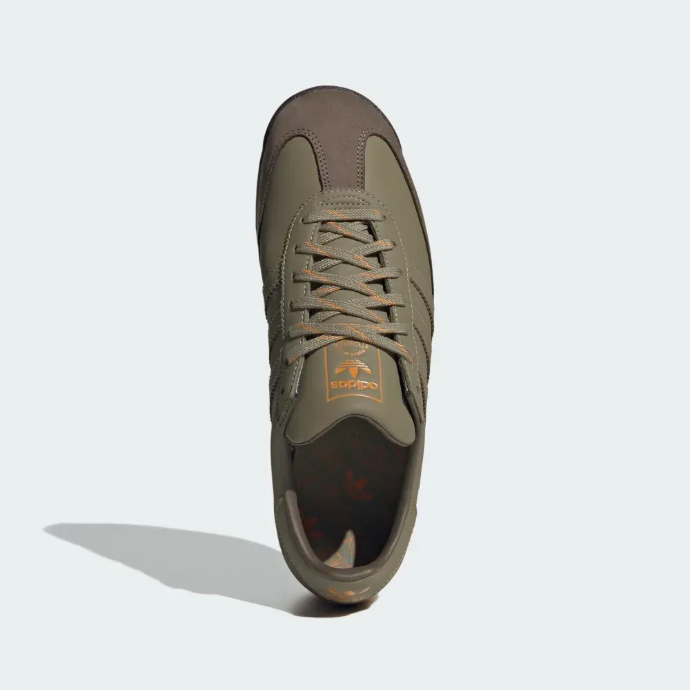 adidas SL 72 Orbit Green Cargo Brown Bright Orange - Droper