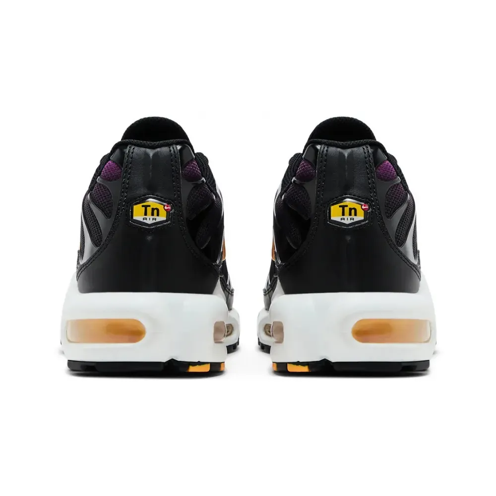 Nike Air Max Plus Black Laser Orange White Hyper Violet foto 2