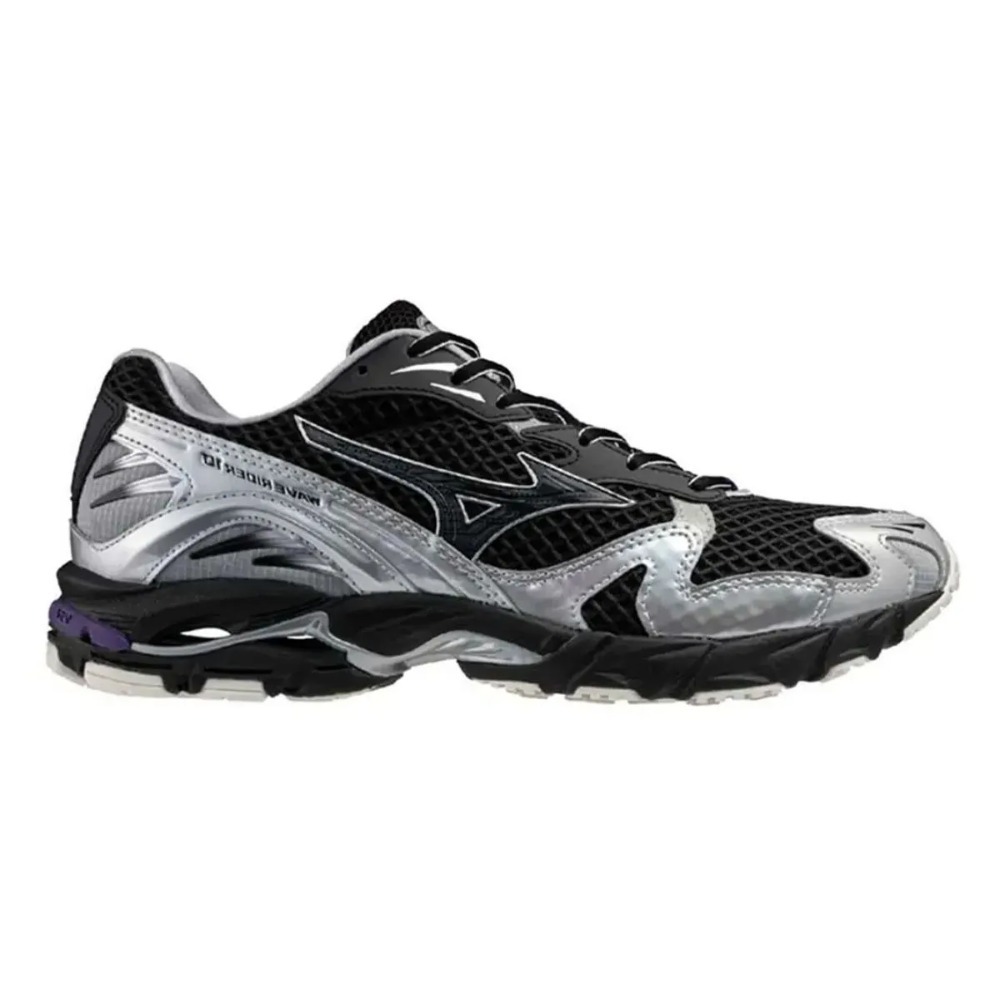 Mizuno Wave Rider 10 Millennium Black Sand Purple Haze