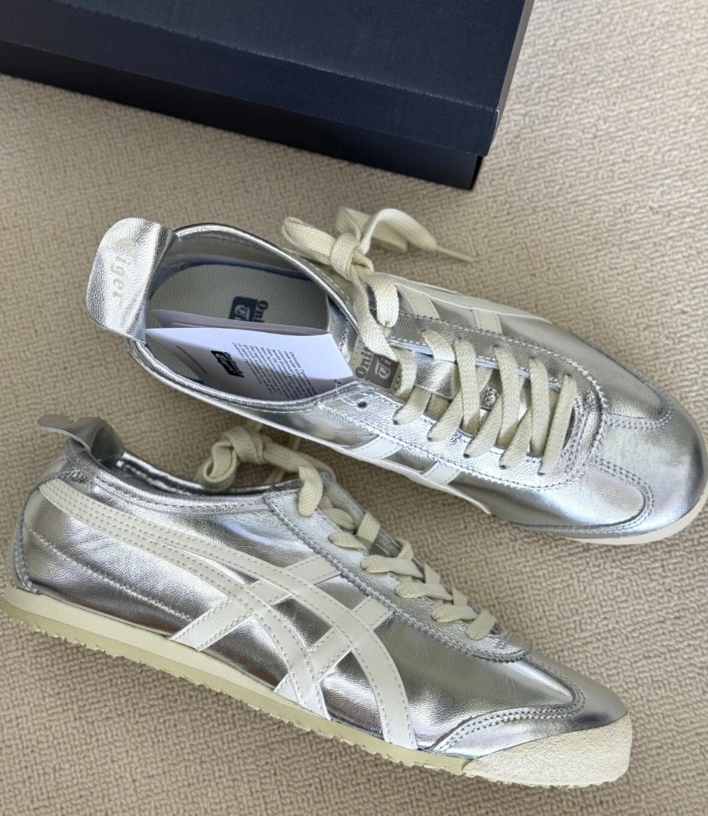 Onitsuka Tiger Mexico 66 Chrome Silver