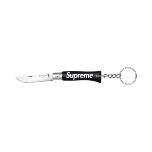 Opinel x Supreme Chaveiro No. 4 Knife Black FW25-W3 - Droper