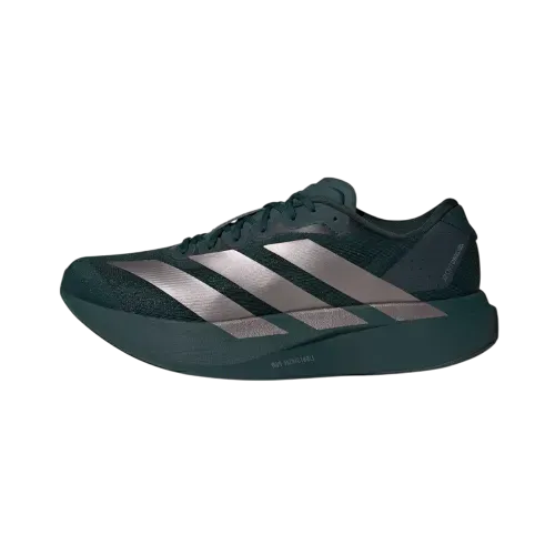 adidas Adizero Evo SL M Core Black Silver Metallic Signal Green