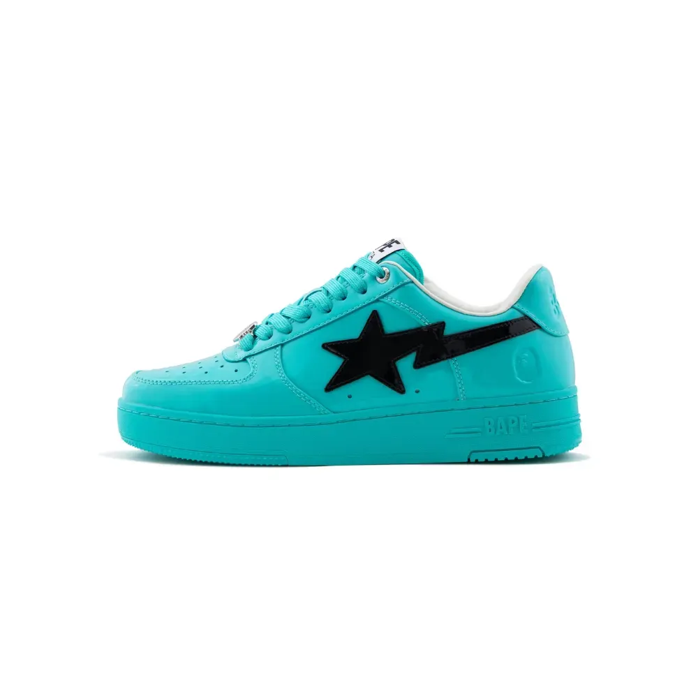 A Bathing Ape Bape Sta Turquoise Black - Droper