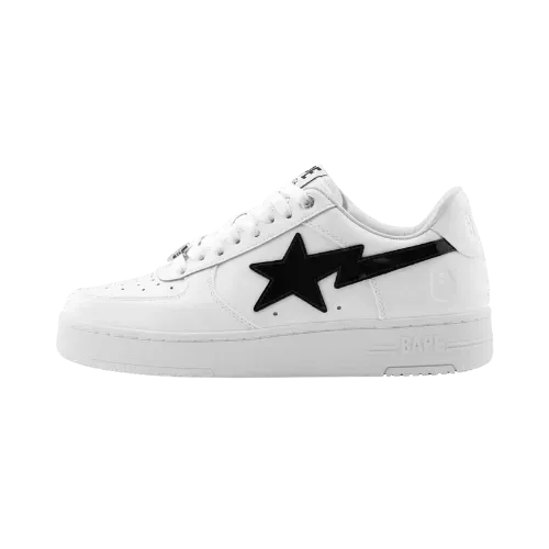 A Bathing Ape Bape Sta White #1 Black White