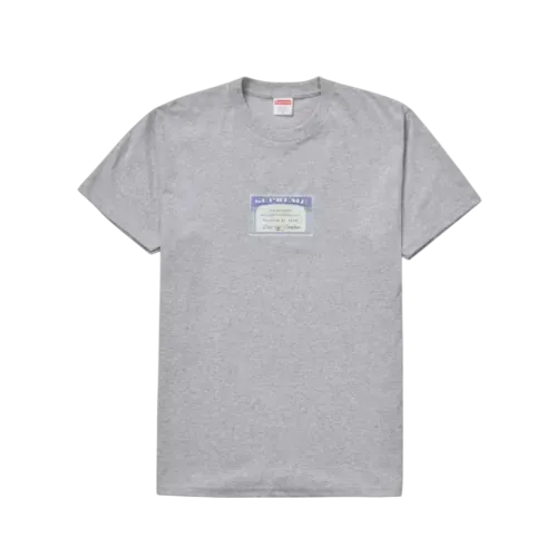 Camiseta Supreme Social Heather Grey SS20-W18