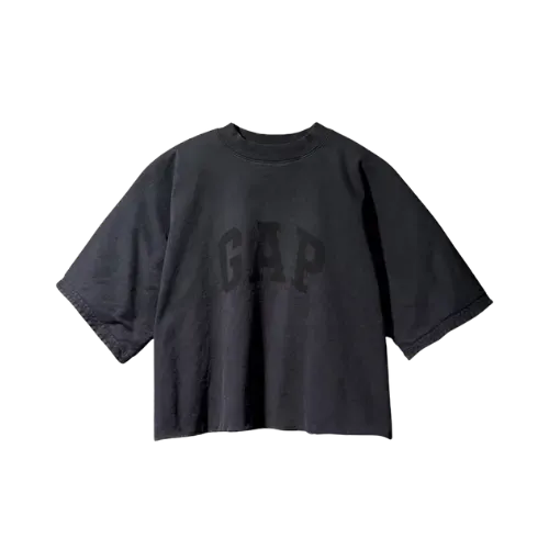 Gap x Yeezy Camiseta Engineered by Balenciaga No Seam Washed Black