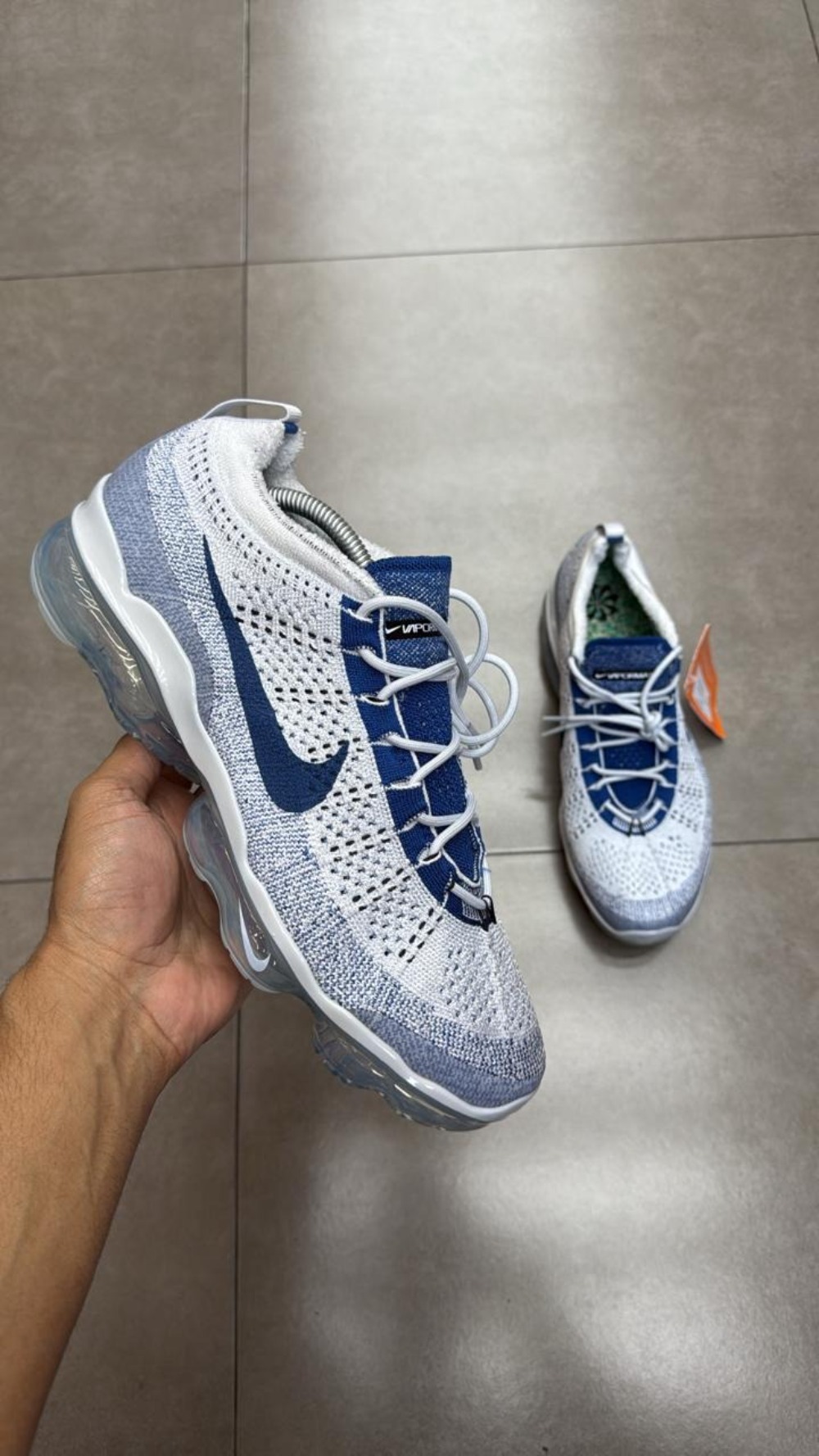 Nike Air VaporMax 2023 Flyknit Pure Platinum Glacier Blue