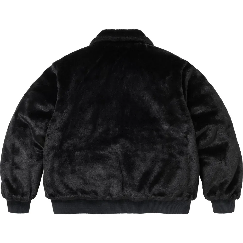 ジャケット・アウター Supreme Dickies Reversible FurJacket Dickies x Supreme Jaqueta Reversible Quilted Faux Fur Work Black