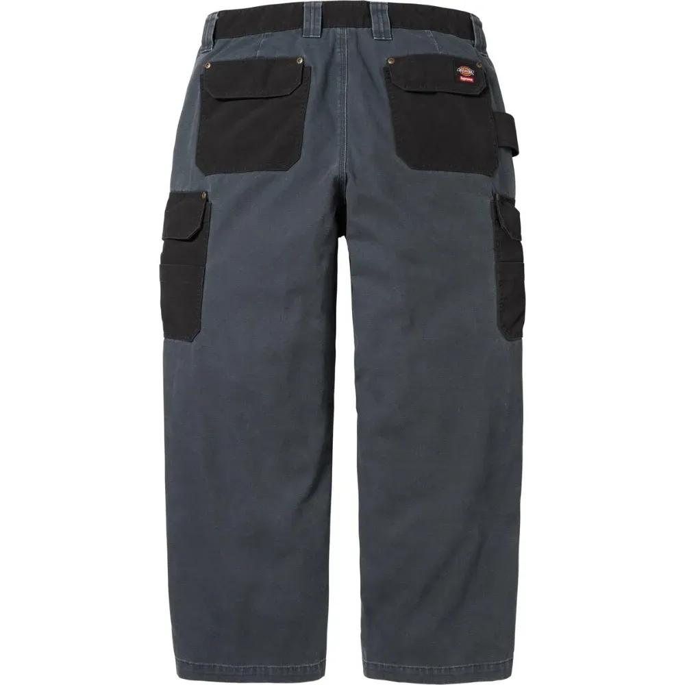 Dickies x Supreme Calça Cordura Cargo Black FW25-W4 - Droper