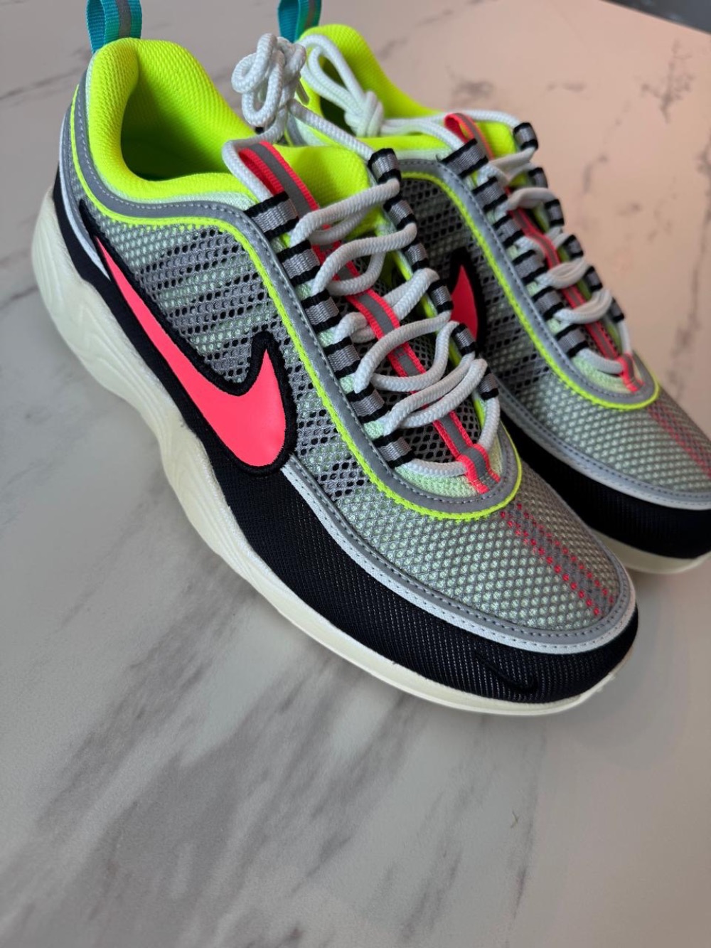 Nike Air Zoom Spiridon Barely Volt Hot Punch