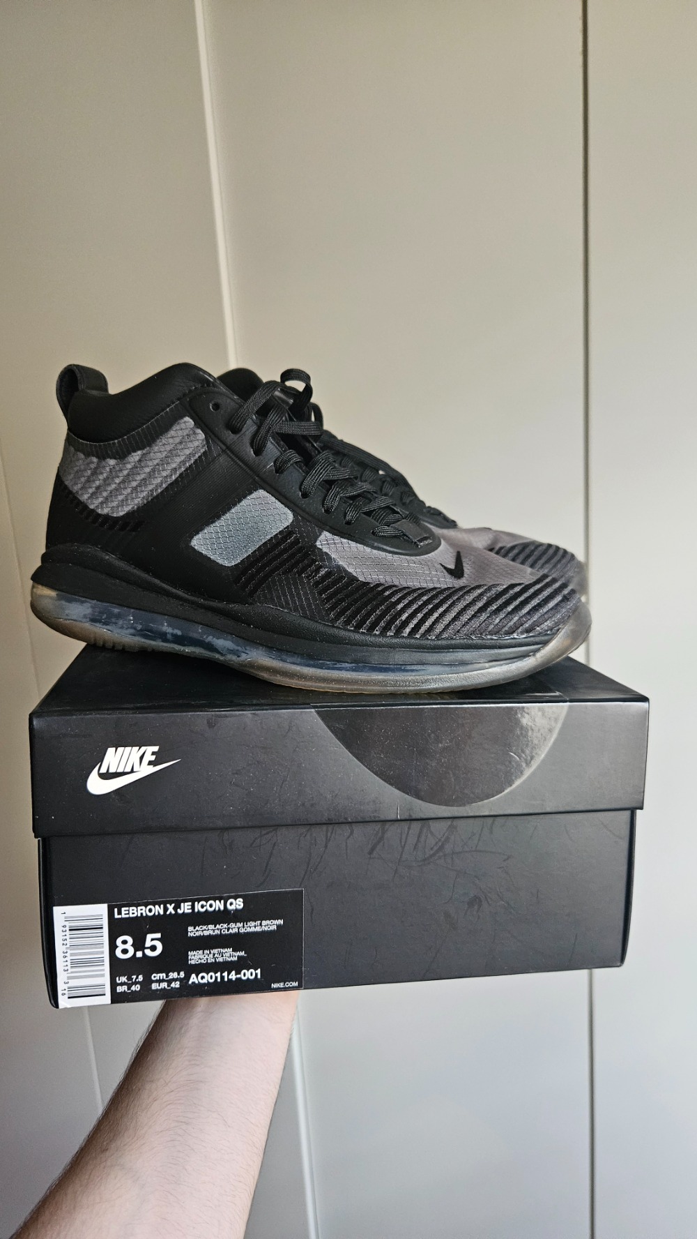 John Elliott x Nike LeBron Icon QS Black