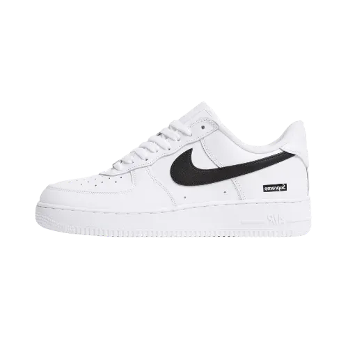 Supreme x Nike x Air Force 1 Low White Black - Droper