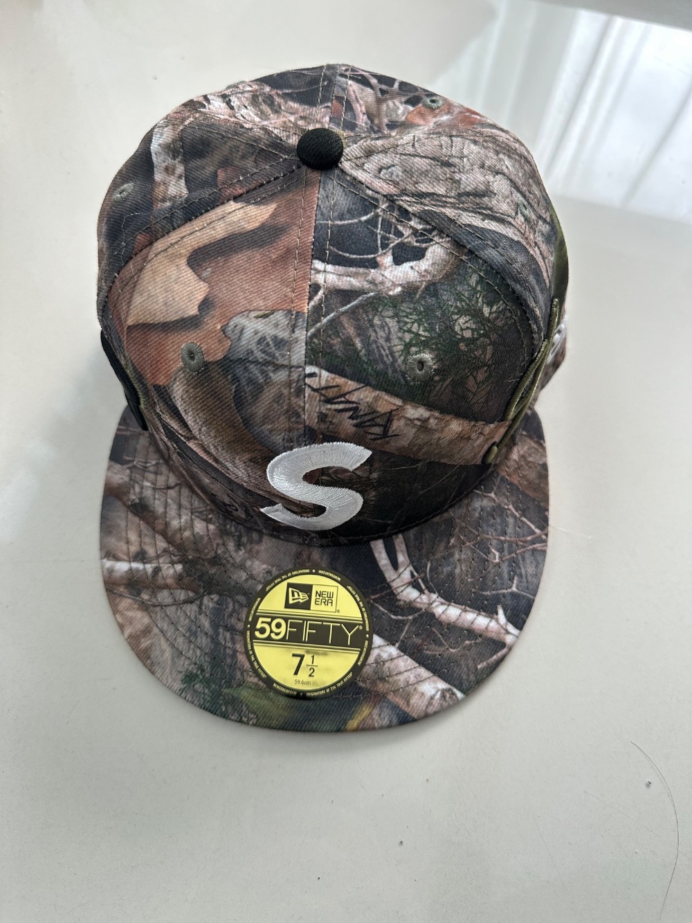 Boné Supreme Multi S Logo New Era 59Fifty Fitted Camo — 7-1/2, Novo