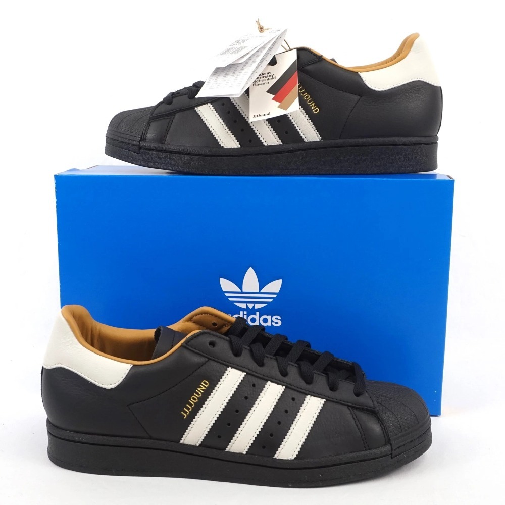 JJJJound x adidas Superstar Made In Germany Core Black Off White