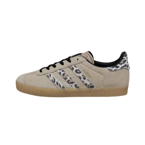 adidas Gazelle Kids Leopard Beige