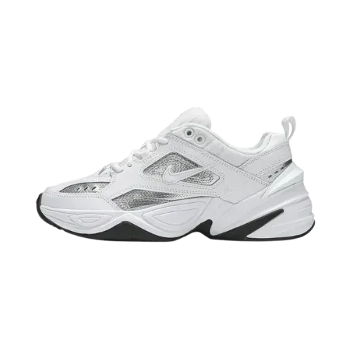 Nike M2K Tekno White Metallic Silver Black