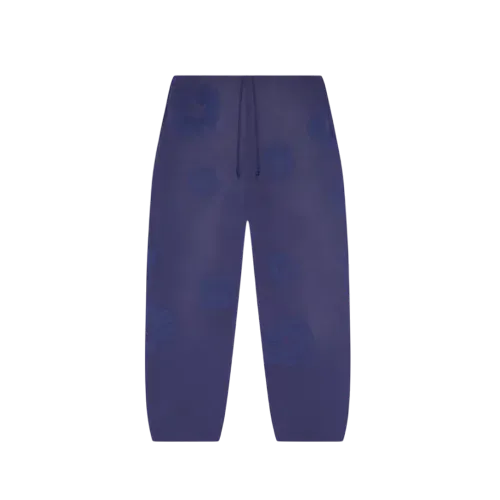 Calça Denim Tears Mono Cotton Wreath Washed Blue