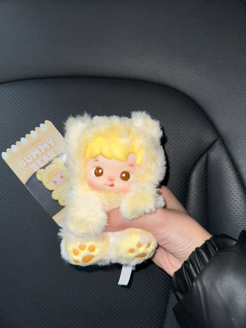 Pop Mart HACIPUPU Gummy Bear Series Vinyl Pineapple Flavor Plush Pendant
