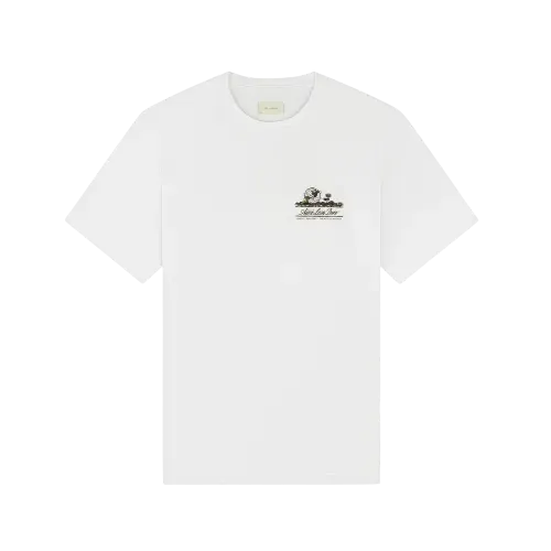 Camiseta Aimé Leon Dore Camo Unisphere Bright White