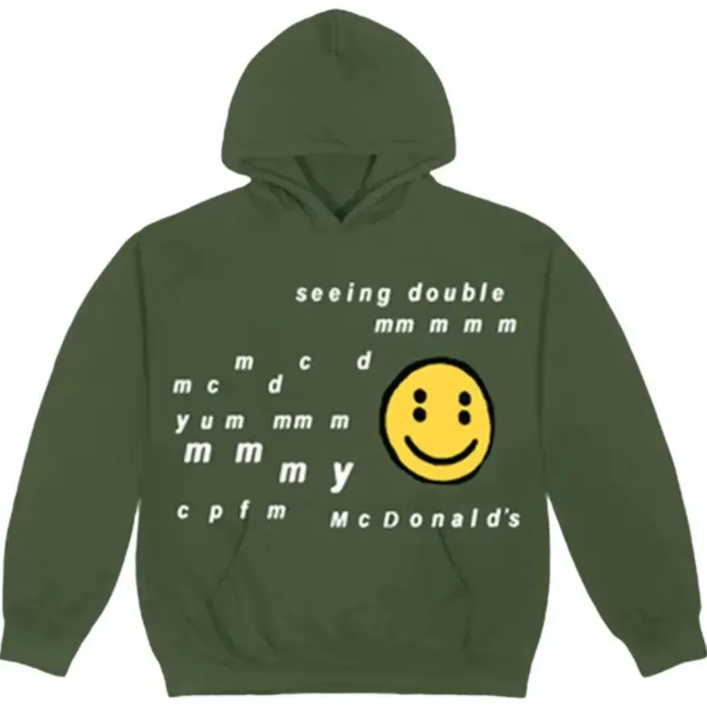 McDonald's x Cactus Plant Flea Market Moletom Seeing Double Army