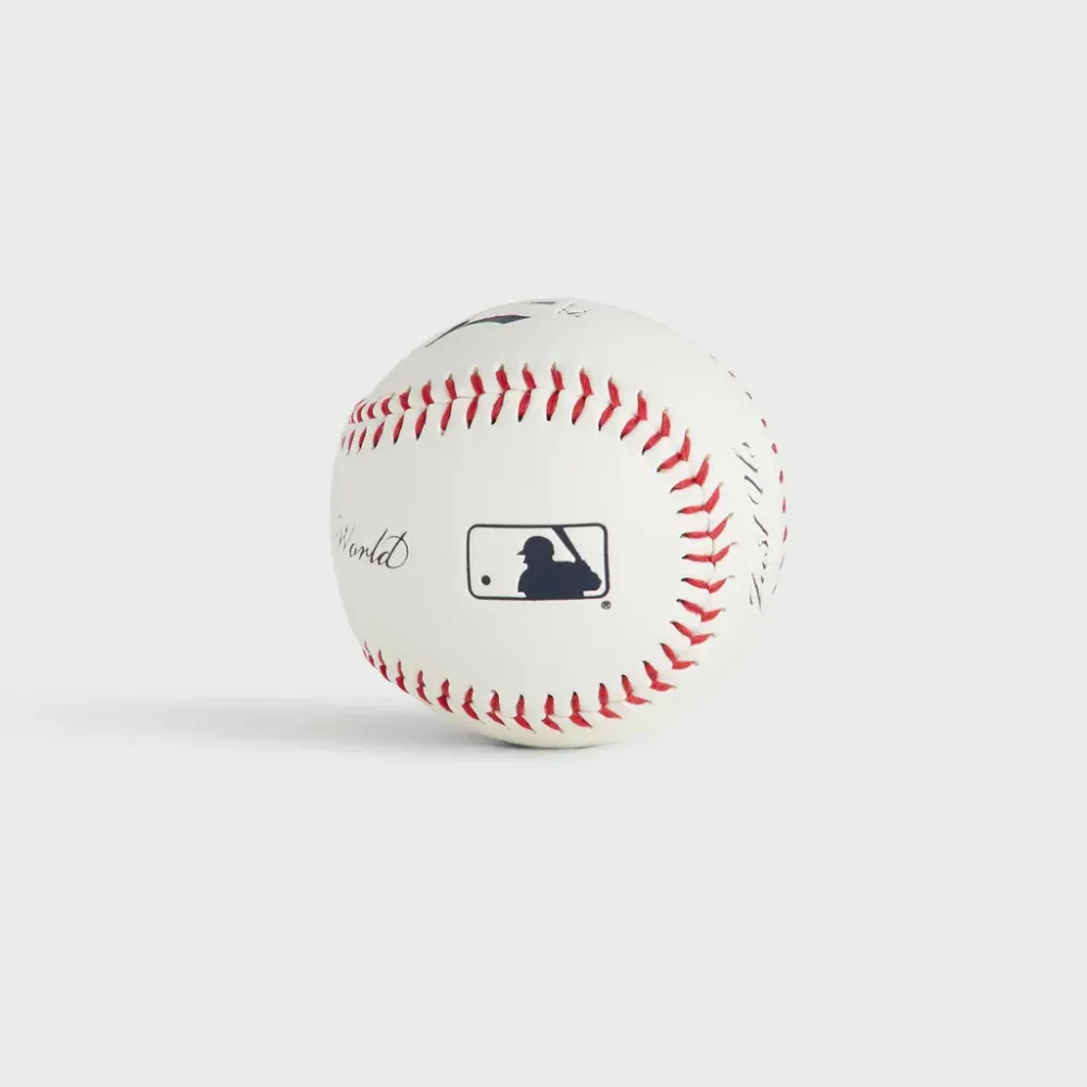 Rawlings x Kith Bola Baseball New York Yankees White - Droper