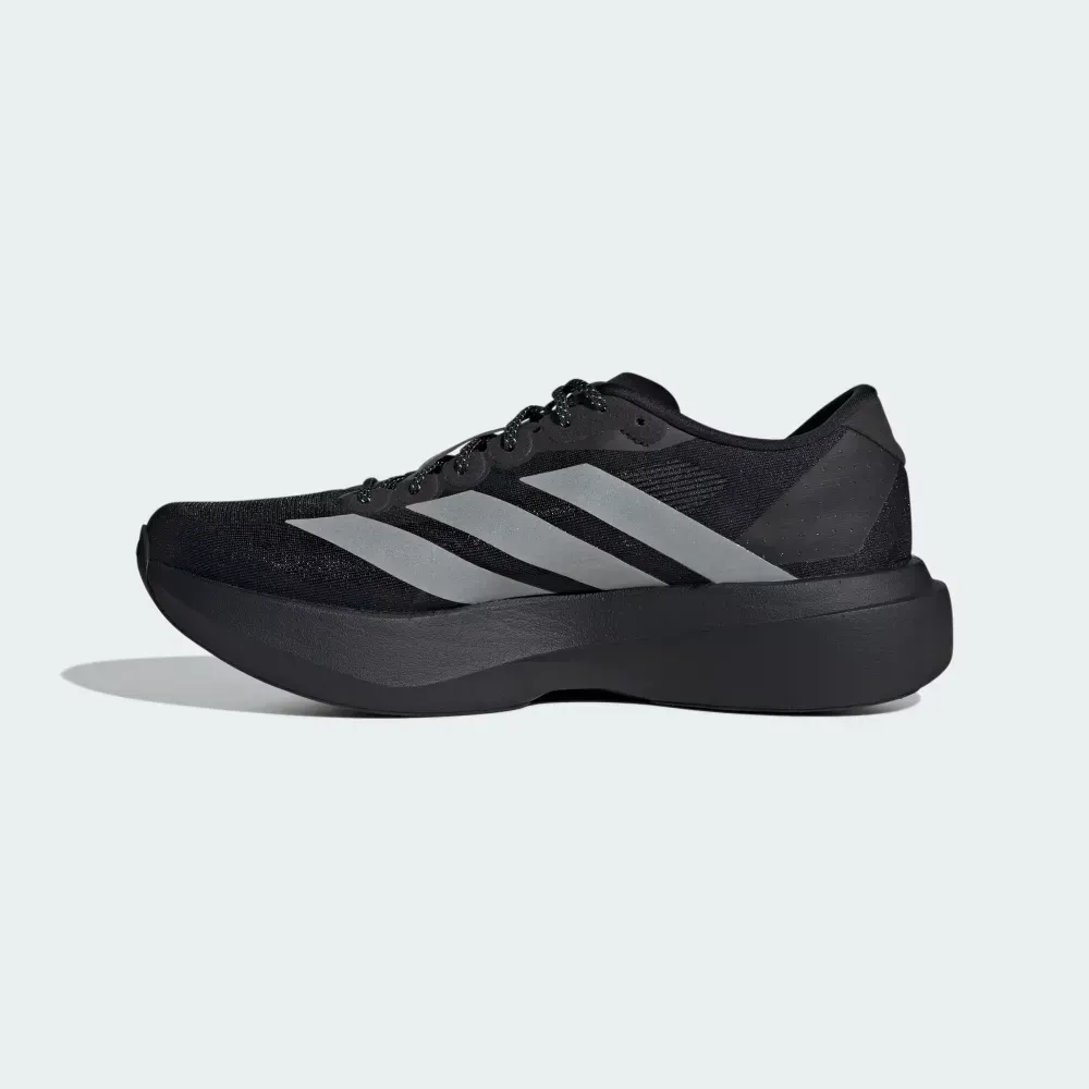 adidas Adizero Evo SL M Core Black Silver Metallic Signal Green