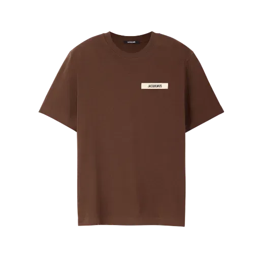 Camiseta Jacquemus The Gros Grain Dark Brown