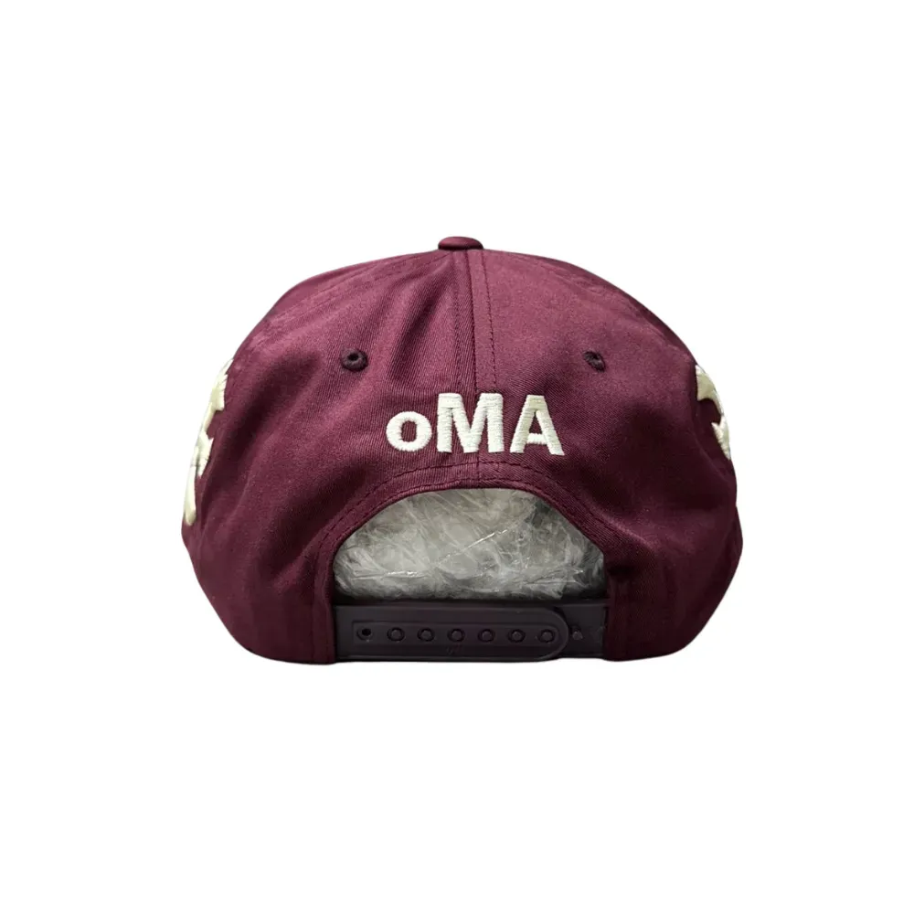 Imagem Boné oMA Studios NY NY Crown Burgundy