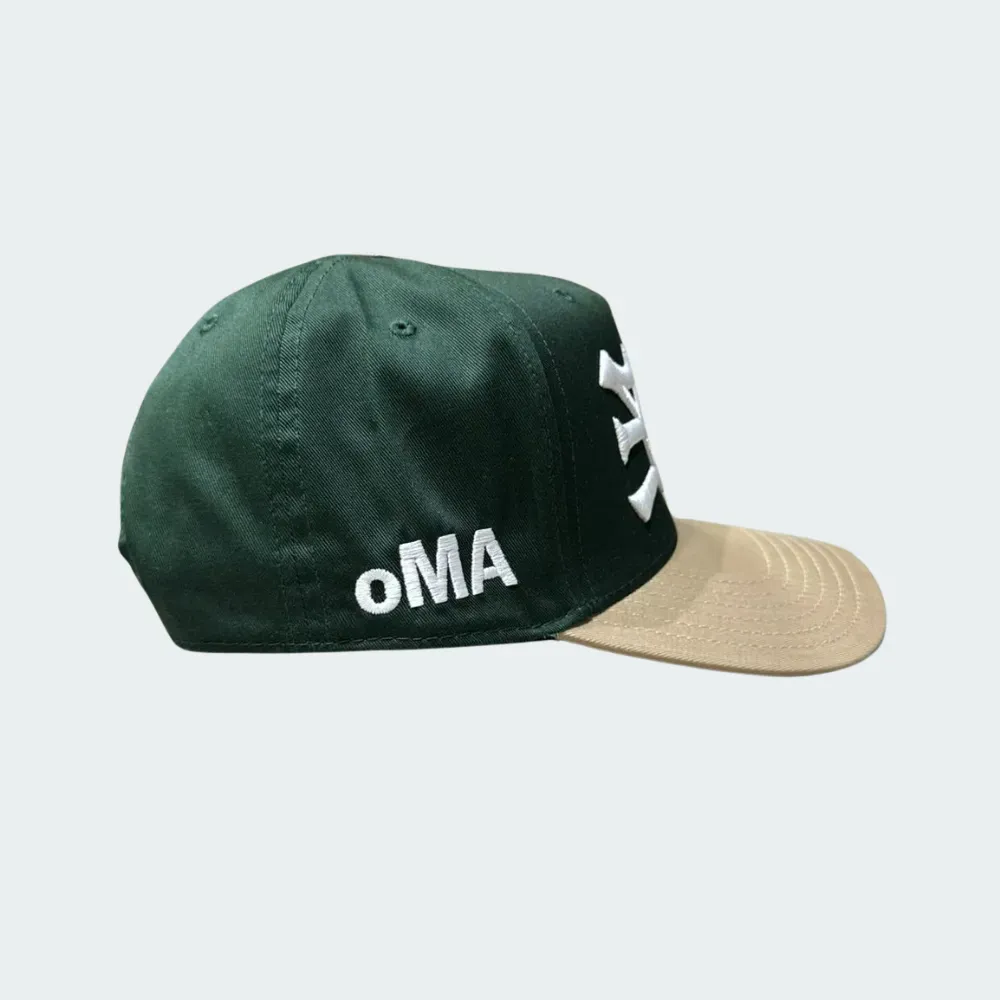 Imagem Boné oMA Studios NY NY Green Tan