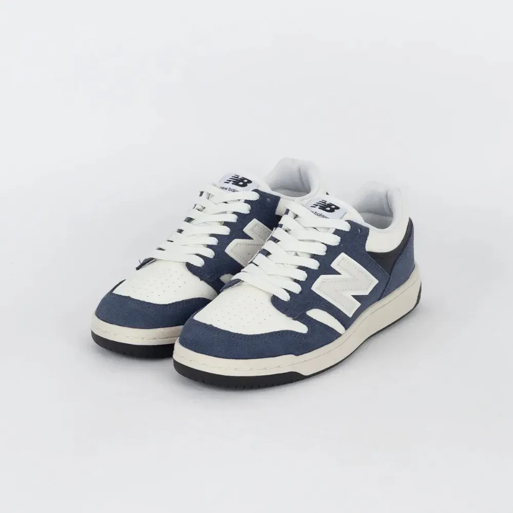 New Balance 480 Low Navy Beige foto 2
