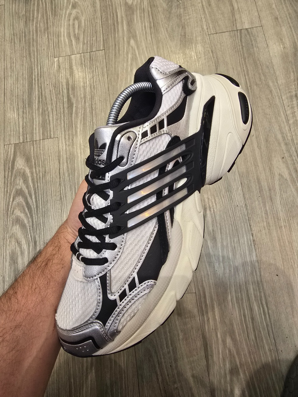 adidas Adistar XLG Cloud White Silver Metallic Grey One